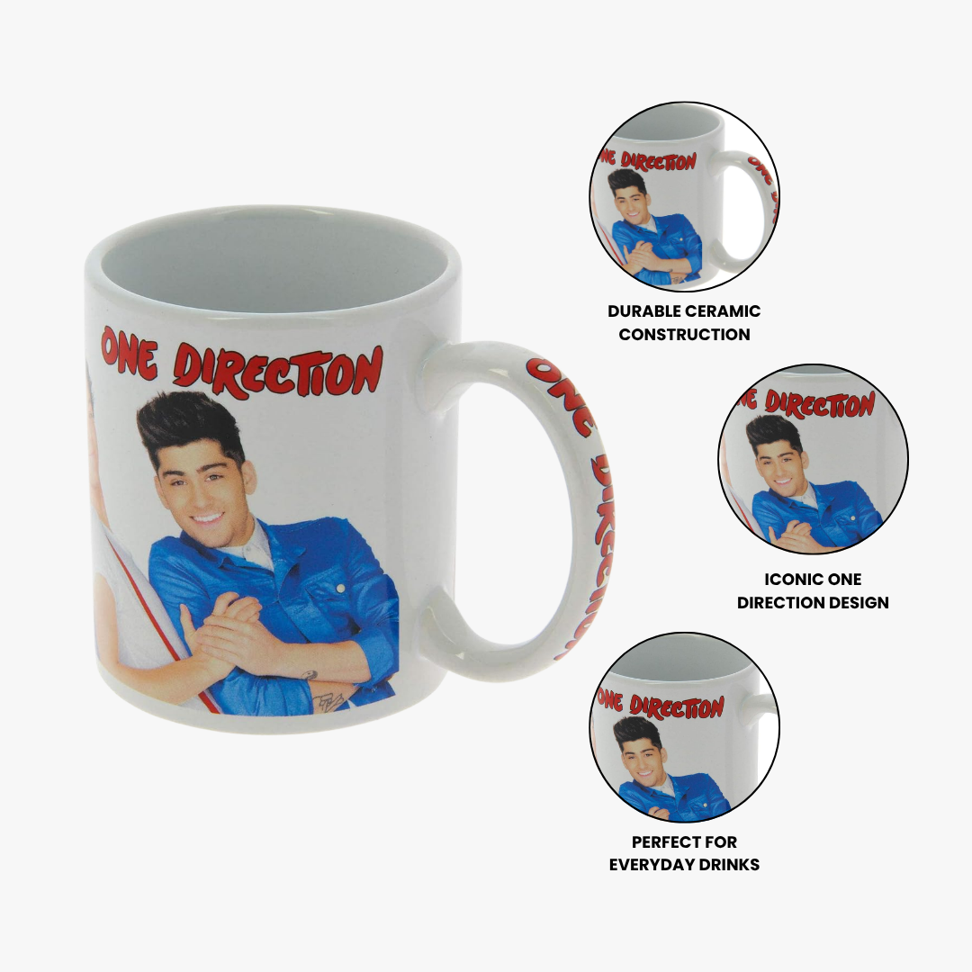 One Direction Red & Blue mug