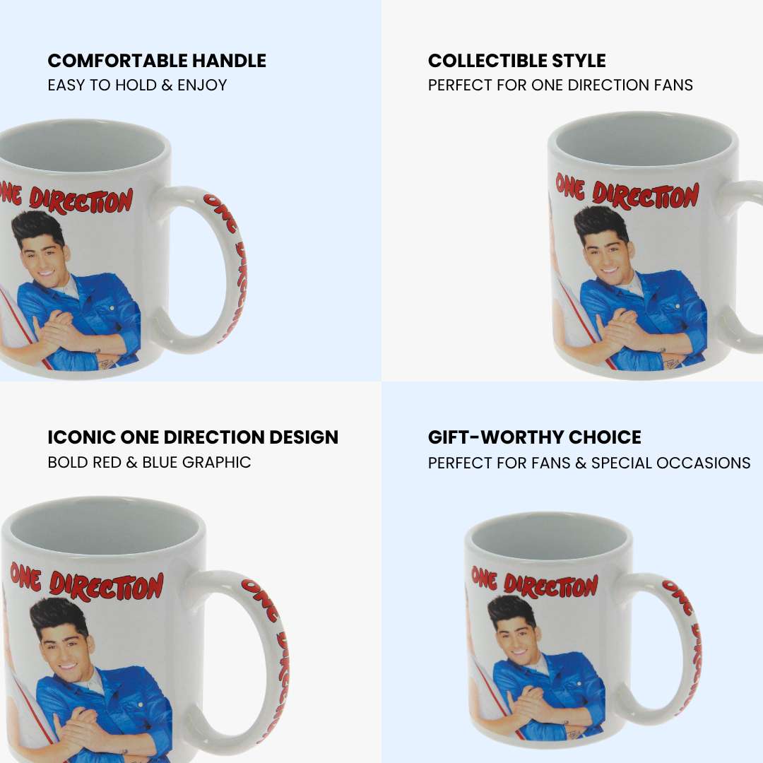 One Direction Red & Blue mug