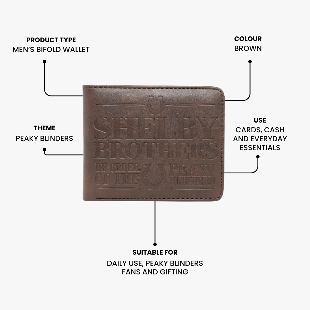 Peaky Blinders Men's Bifold Wallet
