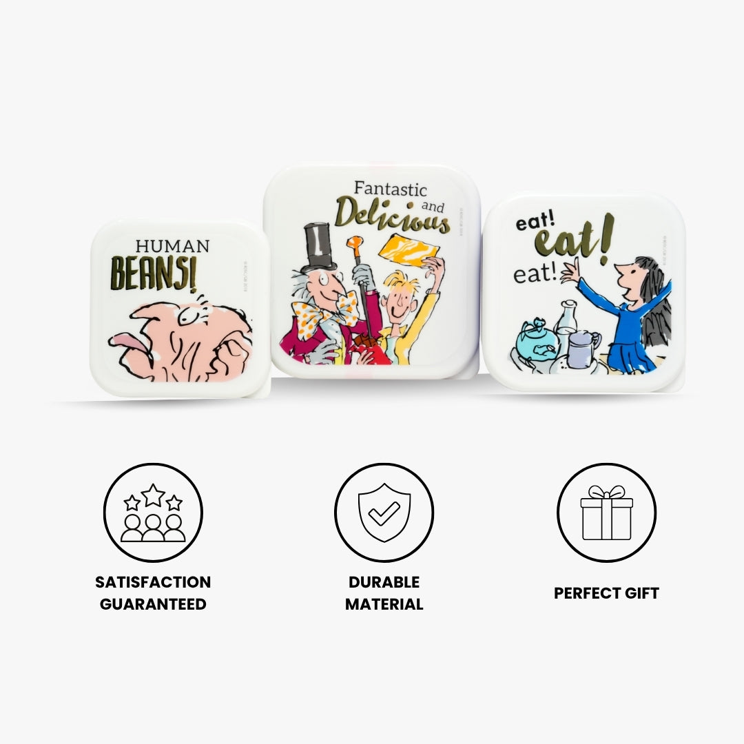 Roald Dahl Food Storage Box Set