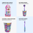 Shopkins Kids Toothbrush & Rinsing Cup Set