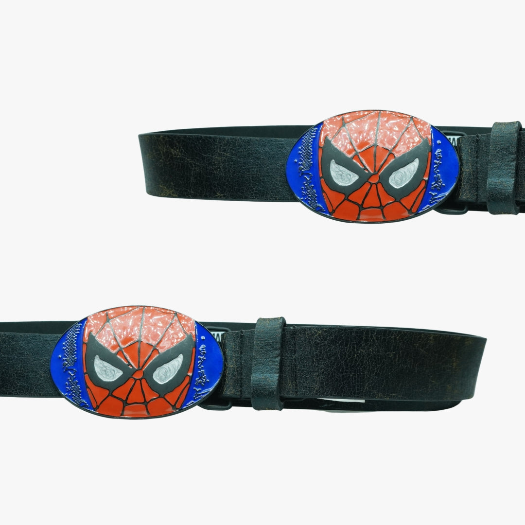 Spiderman Face Metal Buckle Belt 2