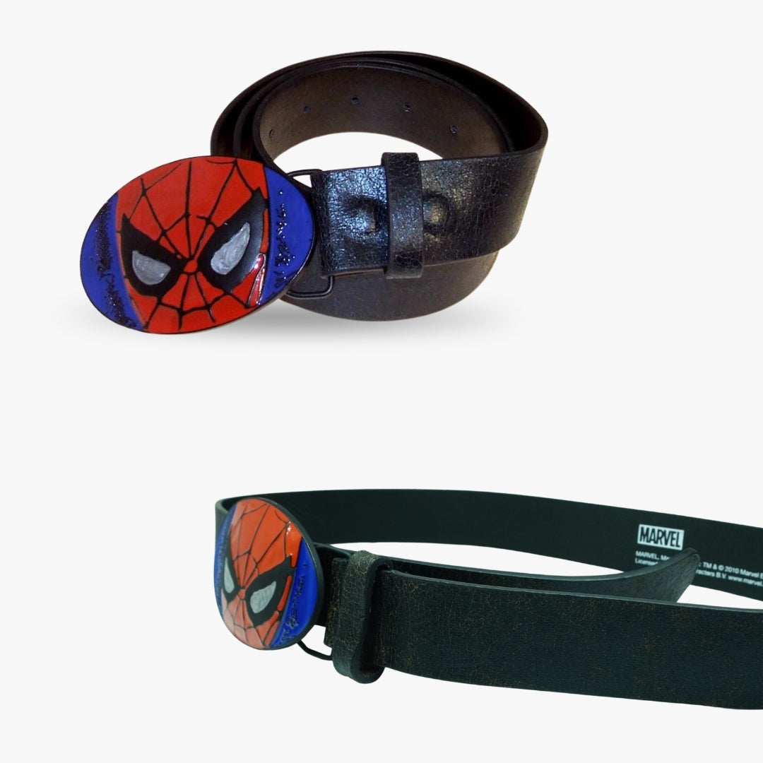 Spiderman Face Metal Buckle Belt 3