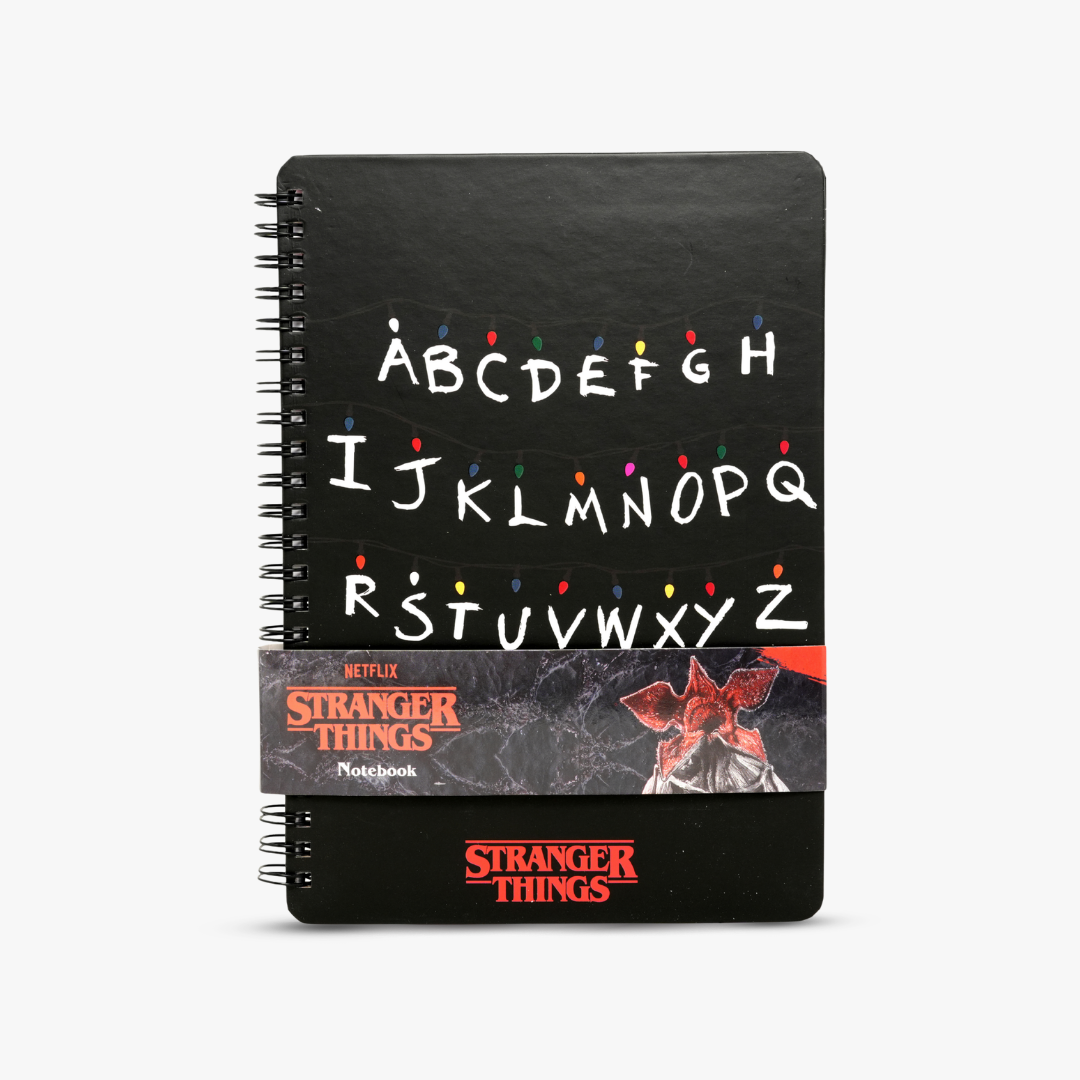 Stranger Things A5 Spiral Notebook