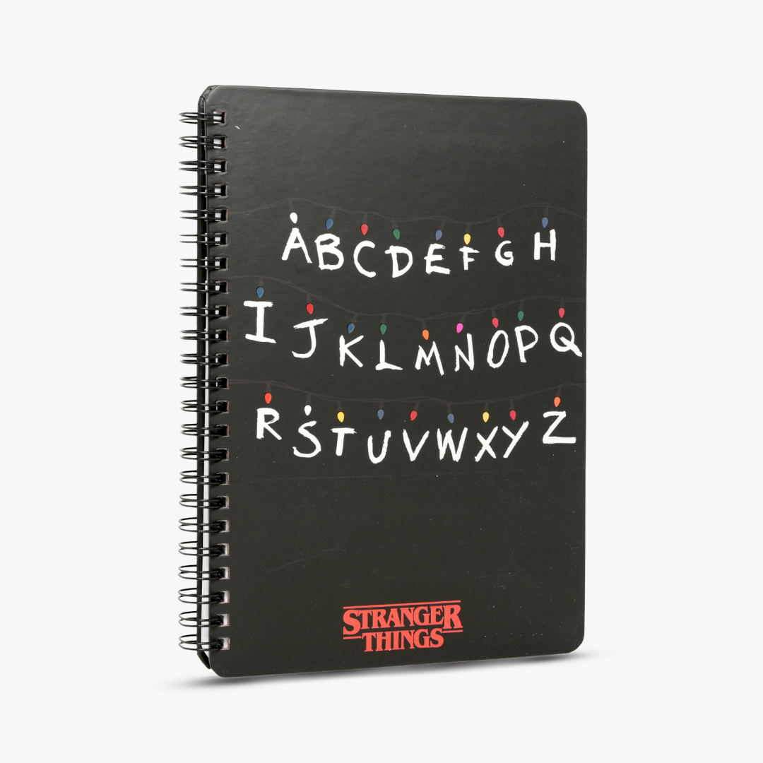 Stranger Things A5 Spiral Notebook