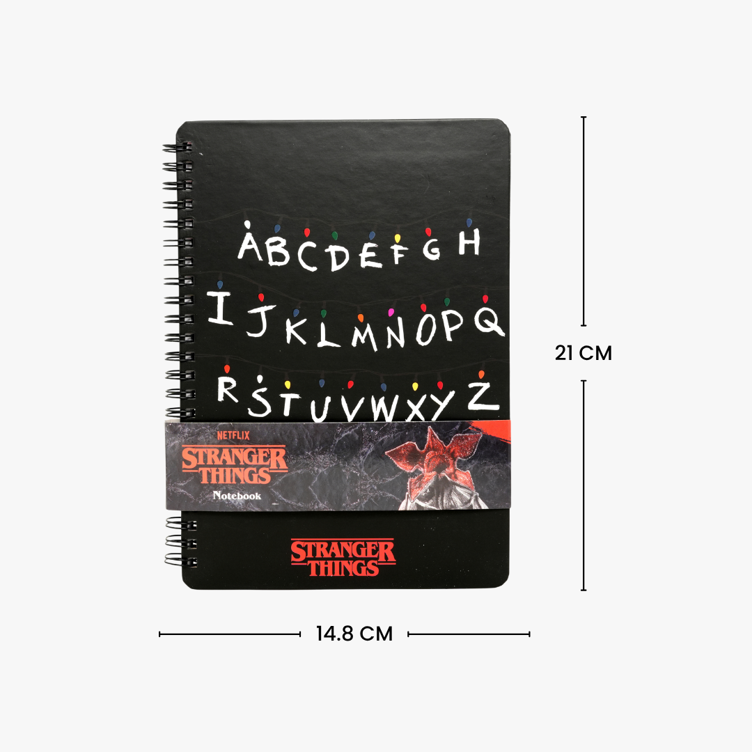 Stranger Things A5 Spiral Notebook