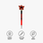 Stranger Things Demogorgon Topper Pen