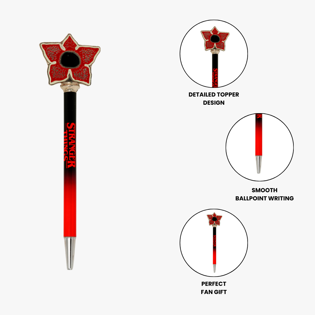 Stranger Things Demogorgon Topper Pen