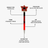 Stranger Things Demogorgon Topper Pen