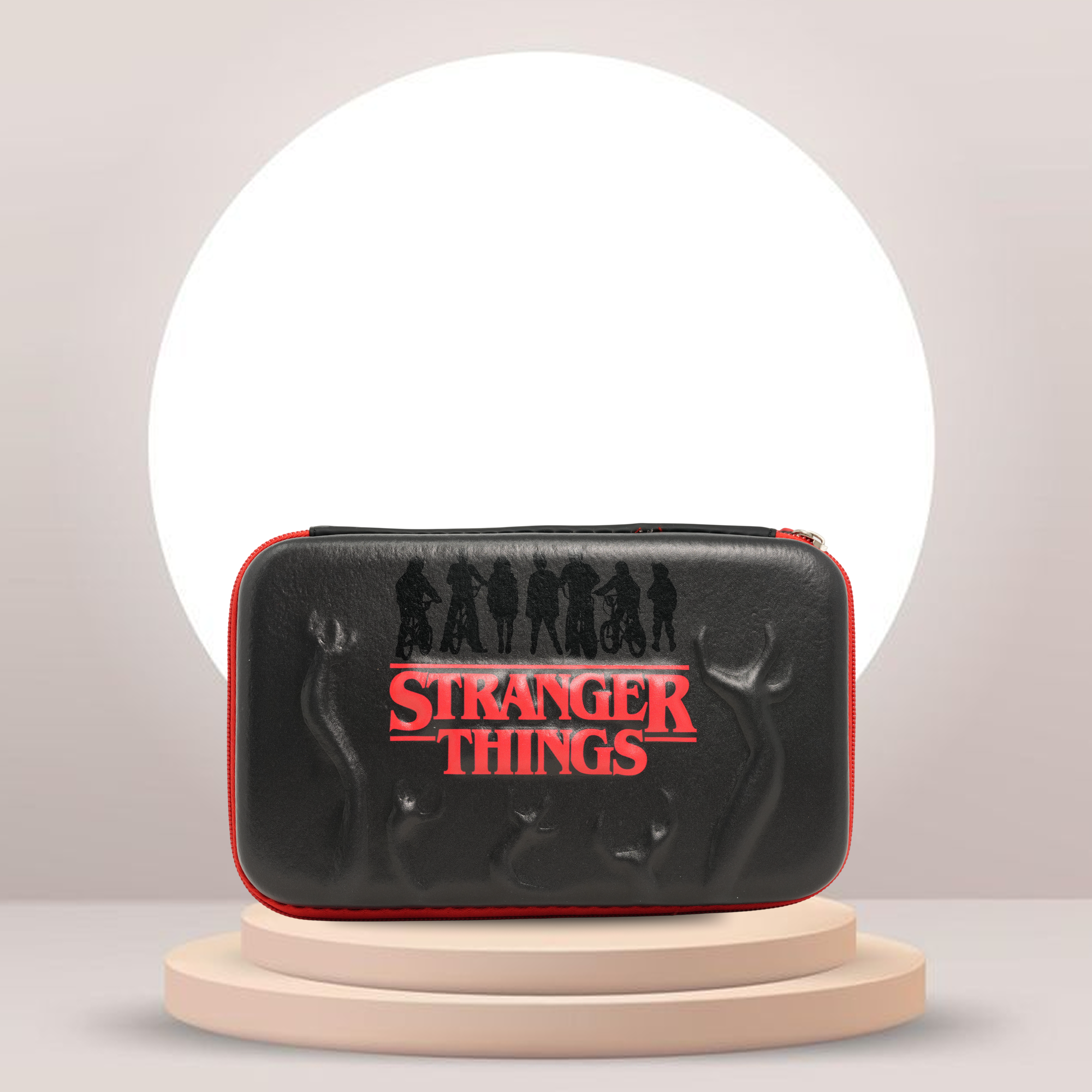 Stranger Things Hard Shell Pencil Case School Stationery Organizer Storage Case
