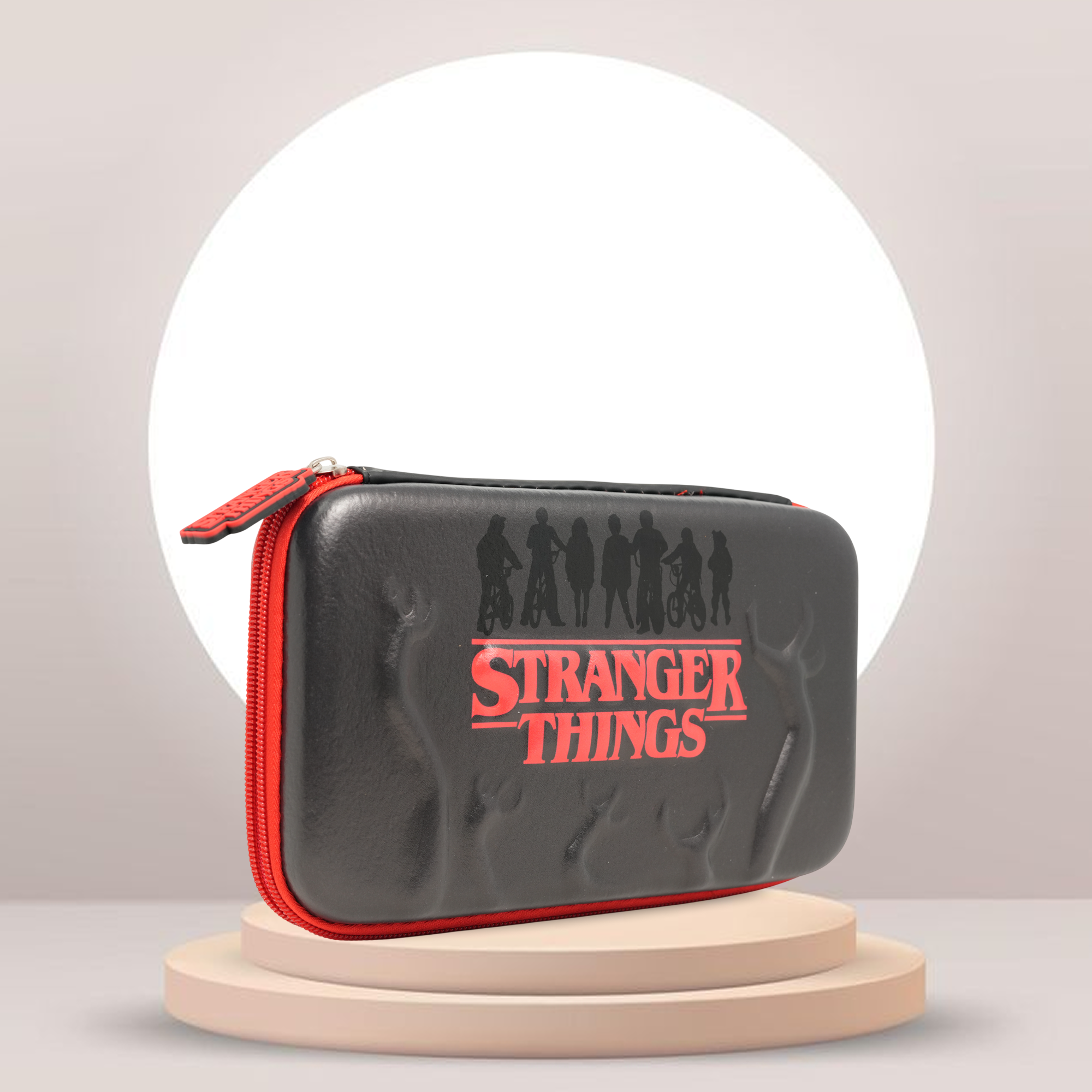 Stranger Things Hard Shell Pencil Case School Stationery Organizer Storage Case