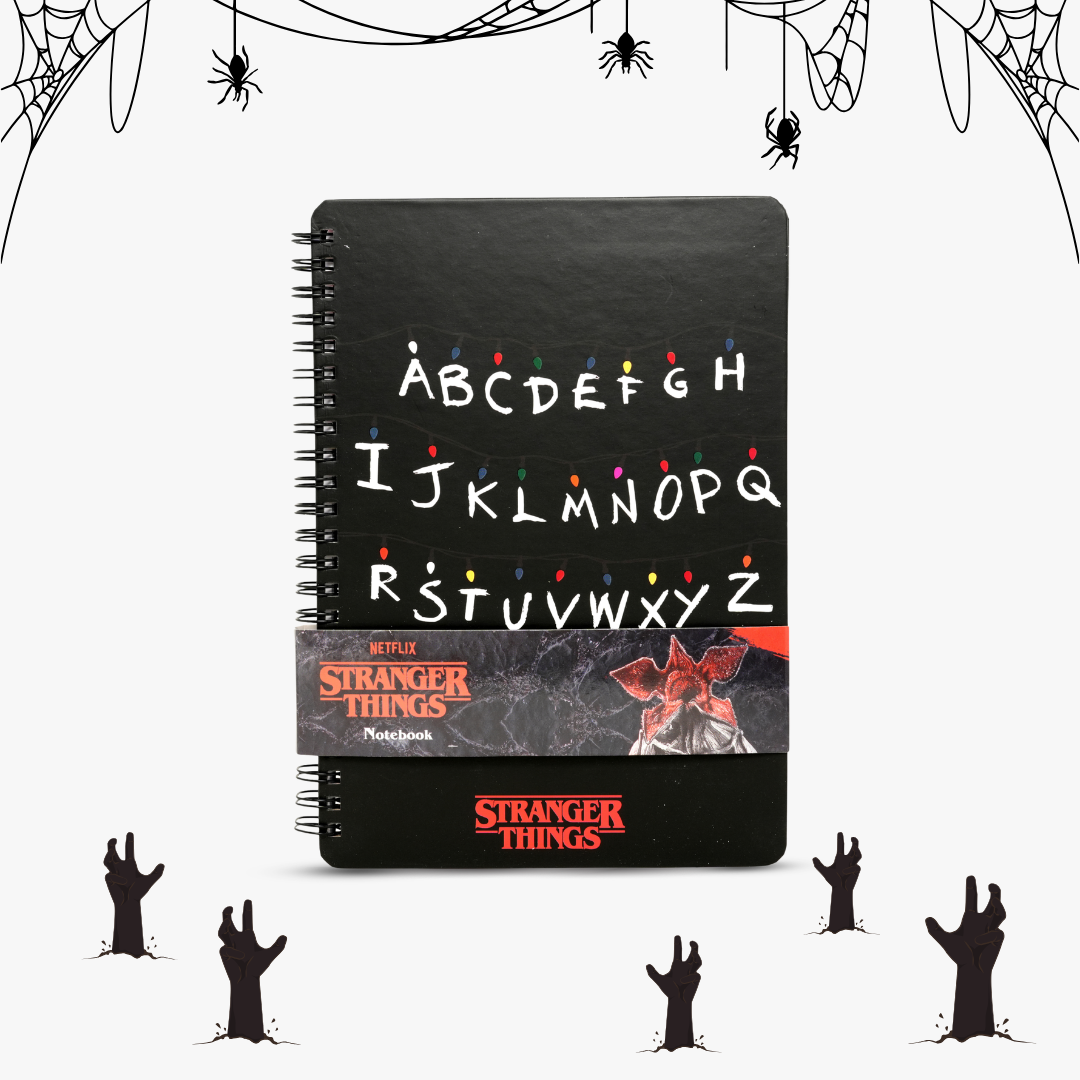 Stranger Things A5 Spiral Notebook