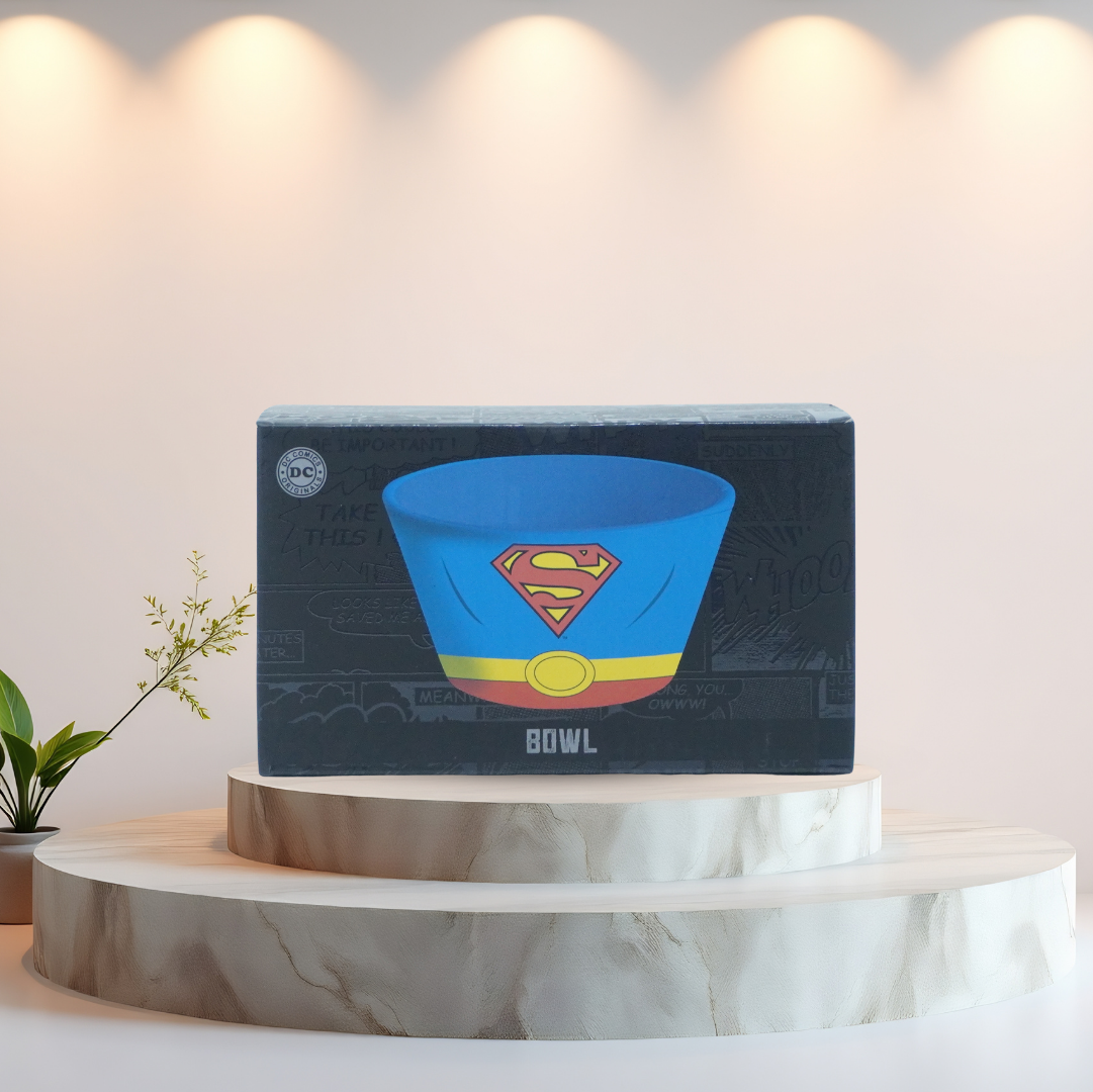 Superman Ceramic Bowl for Everyday Use
