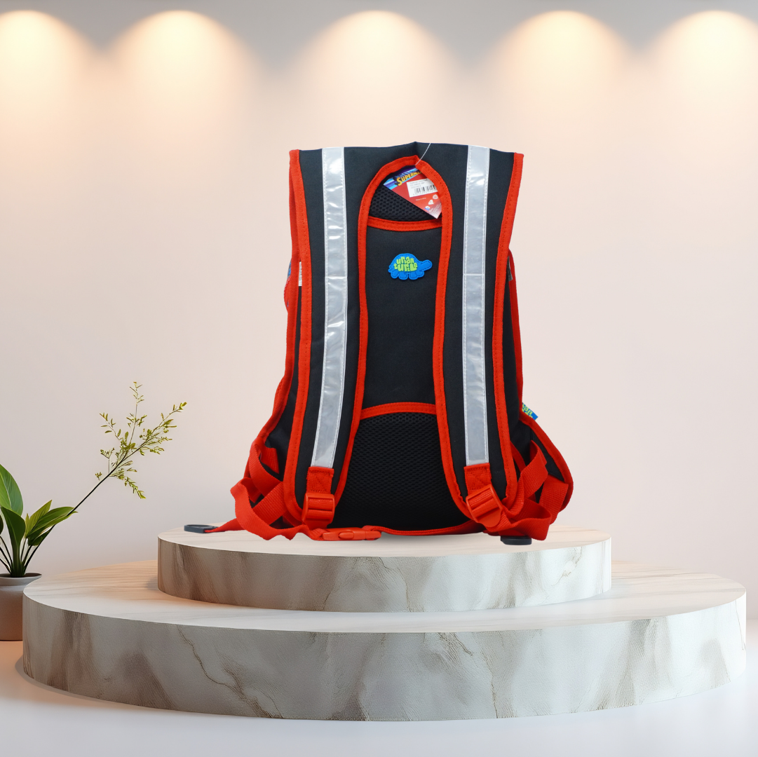 Superman Comic Print Backpack for School