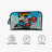 Superman Comic Print Wash Bag Blue
