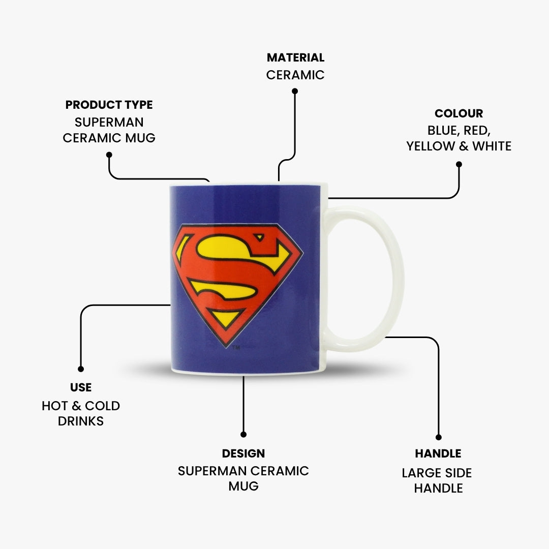Superman Mug & Coaster Set