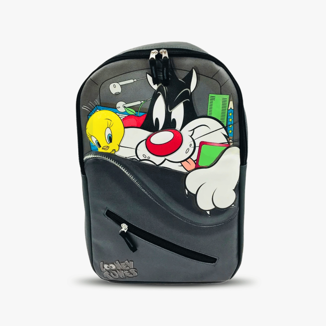 Sylvester & Tweety Adult PU Printed Backpack
