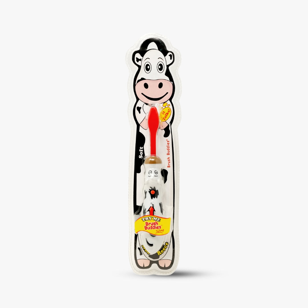 Talking Cow Kids Toothbrush Brush Buddies 4