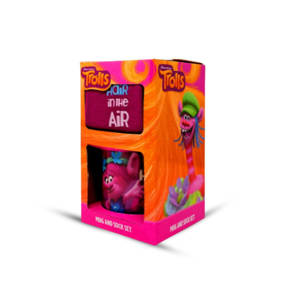 Trolls Mug Socks Gift  Set 2