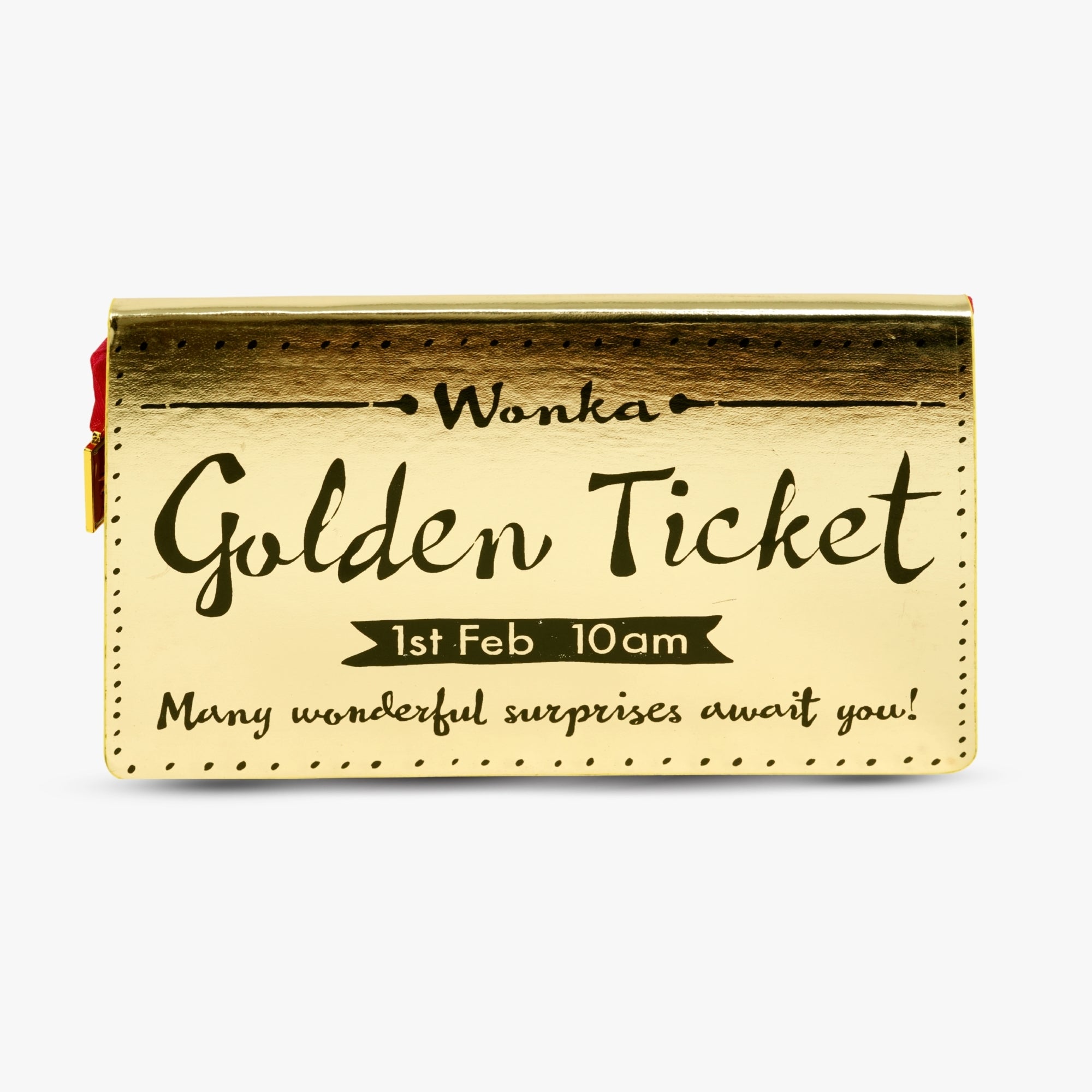 Wonka Golden Ticket A5 Notebook Journal